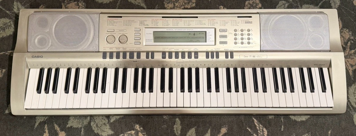 Casio Wk 200 for sale - eBay