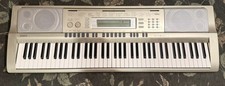Casio WK-200 Gray Portable Touch 76-Key Workstation Electronic Keyboard Tested