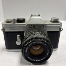 Canon TLb 35mm SLR Film Camera with FD 50mm f/1.8 Lens