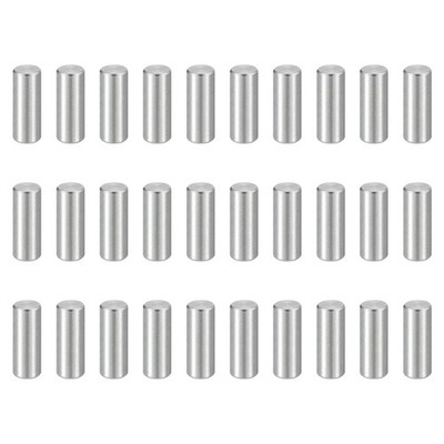 50 Stück Stiftstifte M3 x 8mm Edelstahl für Regalhalterungen