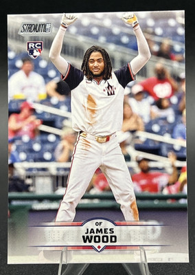 James Wood 2025 Topps Stadium Club #175 Rookie Card RC Washington Nationals