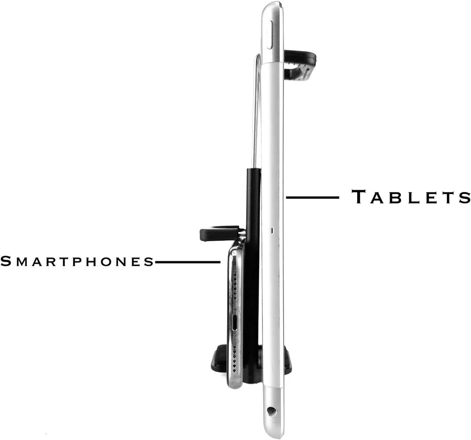 Soporte de trípode universal para tabletas de 5,5 a 9,7 pulgadas compatible con teléfonos inteligentes Foto 4 de 4
