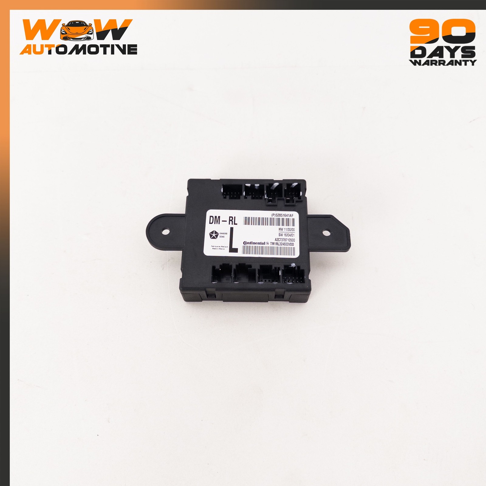 17-19 MASERATI GHIBLI LEVANTE REAR LEFT DRIVER SIDE DOOR CONTROL MODULE OEM