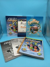 Abeka 4th Grade Language Arts. Student Books,...