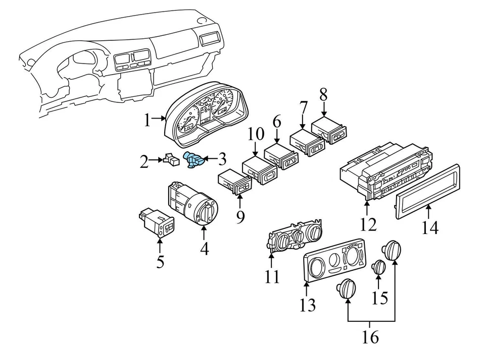 VW CABRIO 1996-2002 - Sensor de velocidad del vehículo 357919149 Foto 3 de 4