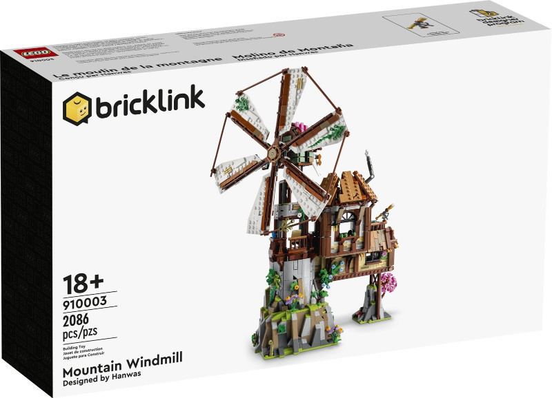 LEGO Bricklink Designer Program Mountain Windmill Box Set 910003 (SEALED)