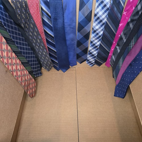 Mixed Brands Men's Designer Tie Lot Nautica Calvin Klein Multicolor Mixed