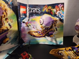 LEGO ELVES AIRA'S AIRSHIP & THE AMULET CHASE Dukelin Goblin  Box & Manual