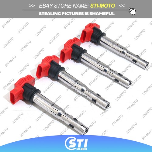 4X OEM GENUINE RIgnition Coil Pack For Audi A4 A5 R8 GTI VW Golf 2.0T 06E905115E - Picture 2 of 5