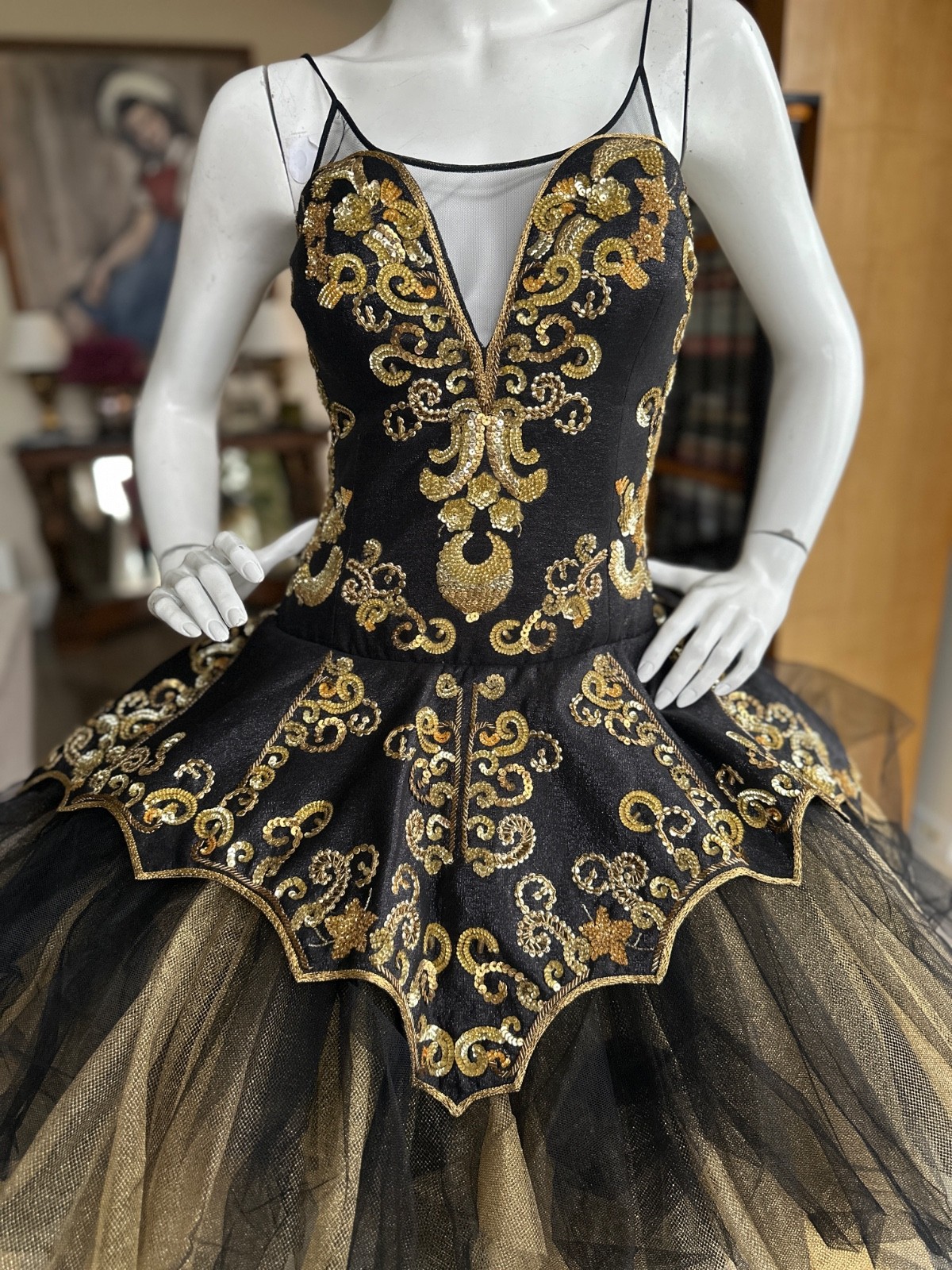 Moschino Couture by Jeremy Scott "Biker Ballerina" Tutu Dress from Spring 2018 image 4
