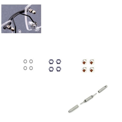 #ad Rimless Glasses Screws Washer Nut Cap Screwdriver Stainless Steel Eyeglass Re... $7.56