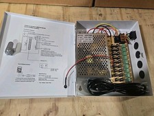 Ares Vision 9 Channel/Port 9 AMPS, 12V DC Power Supply Box, Individually Fus...