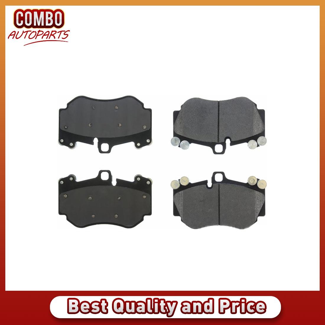 Front Disc Brake Pad Set fits 2014-2018 Audi R8 V8 front disc 380mm