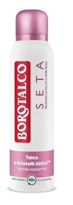 Borotalco Seta Profumo di Talco e Fiori Rosa Deo Spray 150 ml