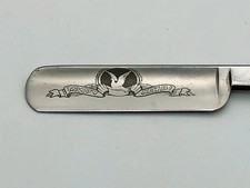 Straight Razor "Peace to the world!" Gravura TRUD VACHA Vintage Barber Tools
