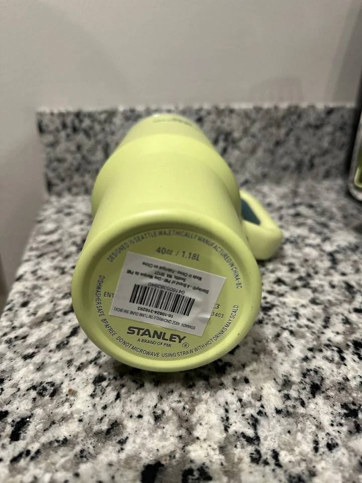 Stanley Quencher H2.0 FlowState Tumbler 40 oz - Citron Green - Image 2 of 4