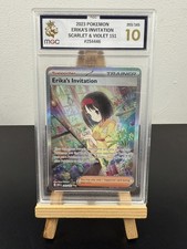 Pokémon TCG Scarlet & Violet 151 Erikas Invitation 203/165 Holo MGC Gem Mint 10