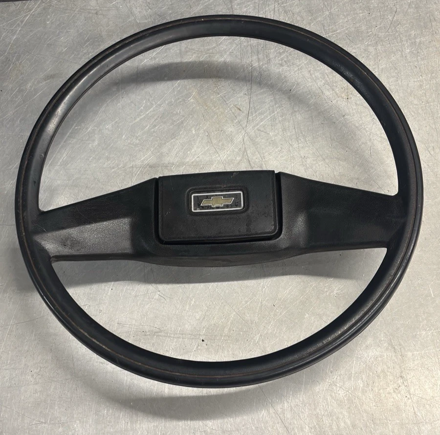 1973-1987 Chevy Truck Suburban C10 Blazer 2 Spoke Steering Wheel W/Horn Button - Image 2 of 4