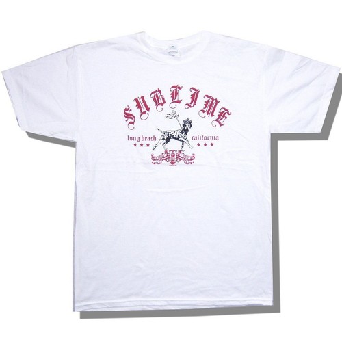 Dog Dalmatian White T Shirt 