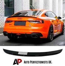 For Audi A5 S5 RS5 B9 Sportback Gloss Black Rear Boot Spoiler Lip Wing Body 17+!