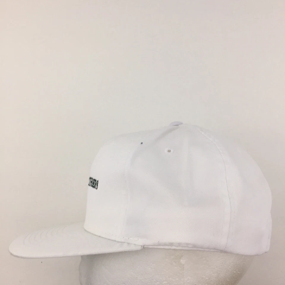 De Colección Lehman Brothers Sombrero Deletrear Escritura Logo Snap Back Gorra de Béisbol Ajustable Foto 4 de 4