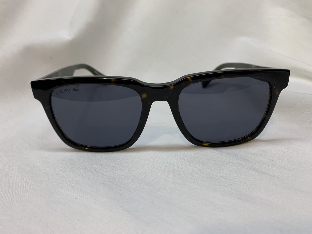 Lacoste L996S Sunglasses Unisex Black Square 54mm 100  display picture 2