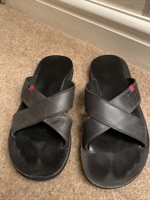 tommy hilfiger criss cross sandals
