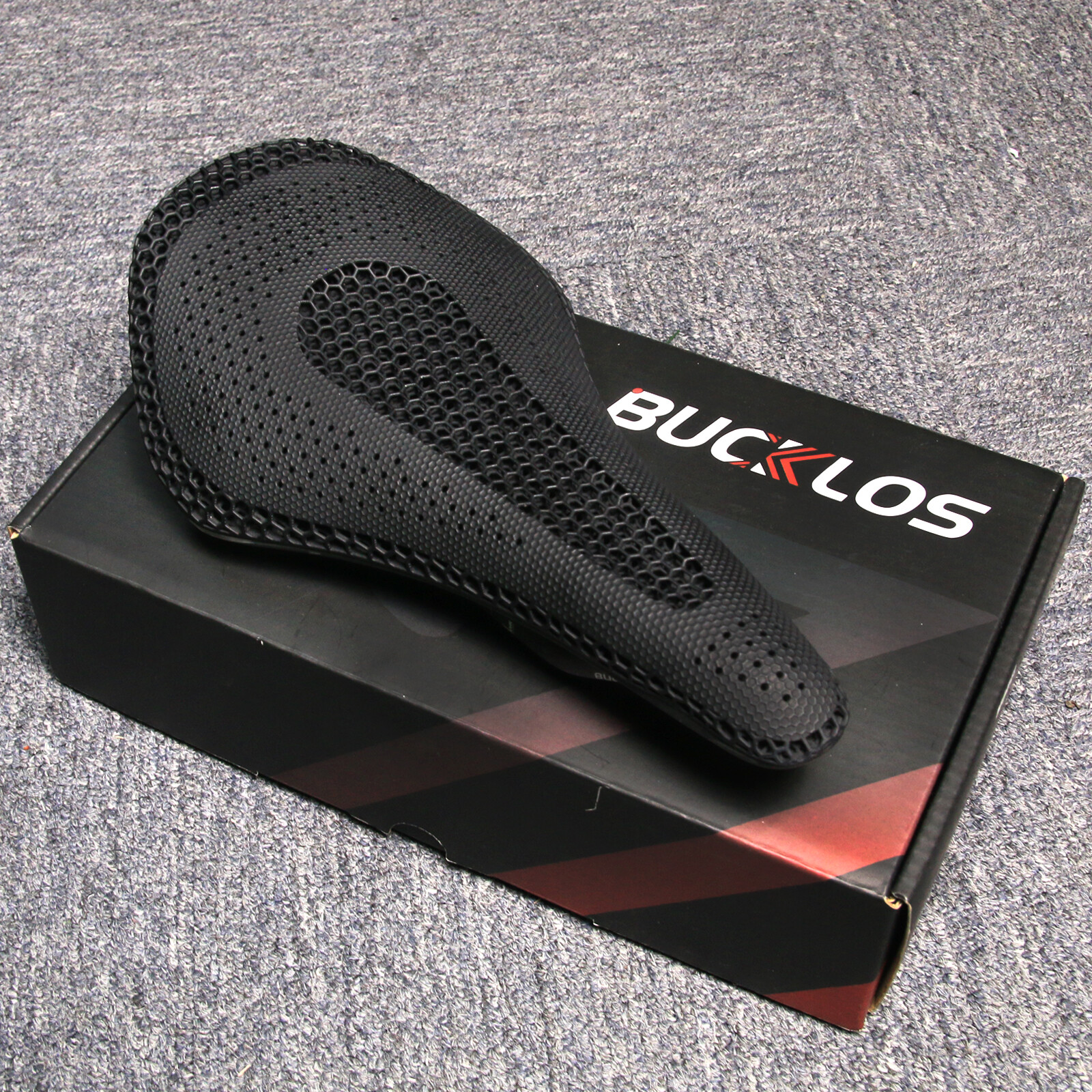 Sillín de bicicleta de carbono impreso en 3D 143 mm 7x10 mm para bicicleta de montaña Gravel bicicleta de carretera