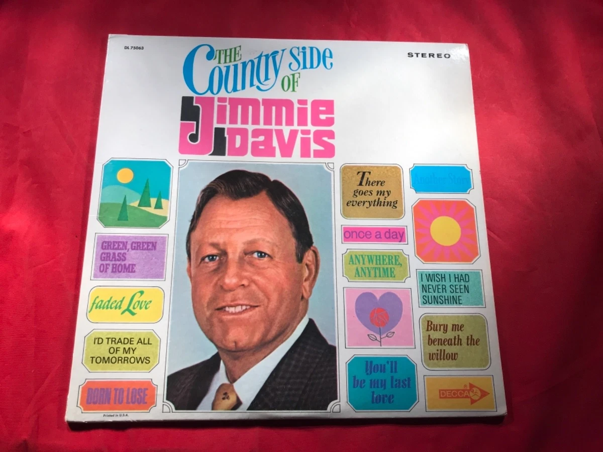 H-31 JIMMIE DAVIS The Country Side Of Jimmy Davis - DL 75063