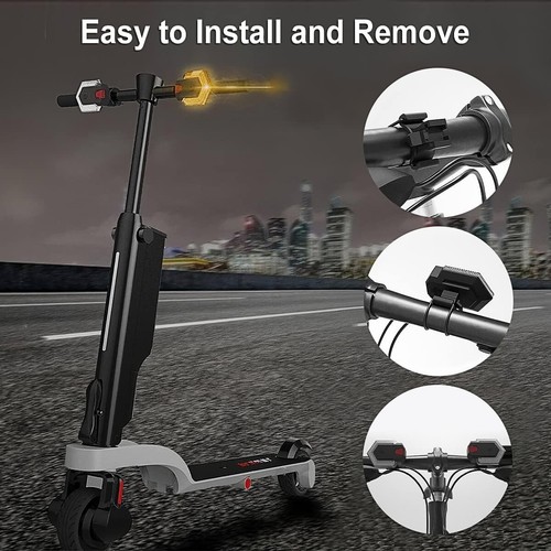 Wireless Bike Tail Light Kit with Turn Signal & Remote Control, IPX6 Waterproof - Picture 7 of 9