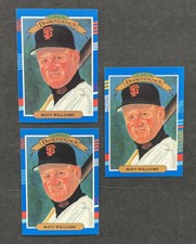 1990 Donruss Matt Williams Card #18 (3 card lot)