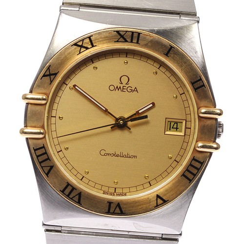 OMEGA Constellation YGBezel Date gold 