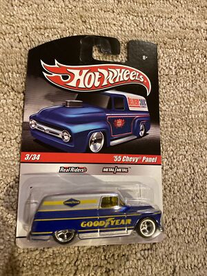 HOT WHEELS 2009 DELIVERY '55 CHEVY PANEL TRUCK 