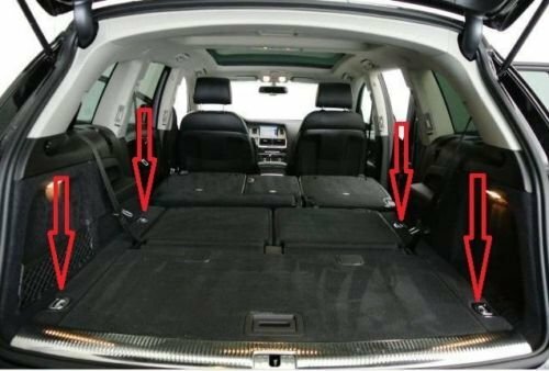 Rear Trunk Floor Style Mesh Web Cargo Net for AUDI Q7 2007-2016 Brand New - Picture 10 of 11