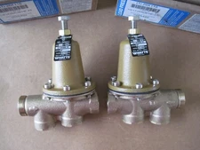 Lot of 2 Watts 1/2 LF25AUB-HP-Z3  Water Pressure Reducing Valve, FOR PARTS