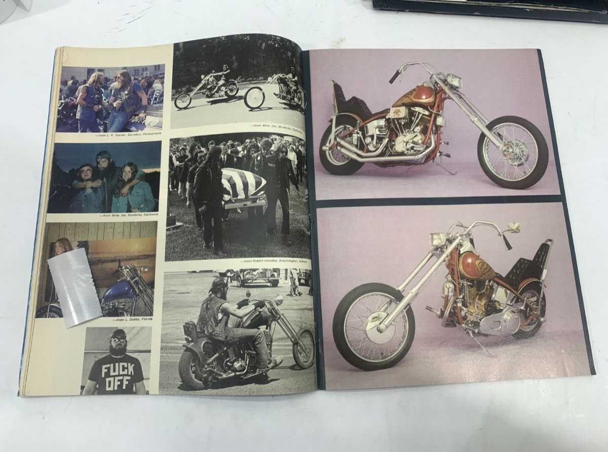 Easyriders VTG Biker Magazine May 1977 -Missing Centerfold