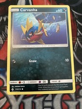 Pokémon TCG Carvanha Unbroken Bonds 110/214 Regular Common-NM