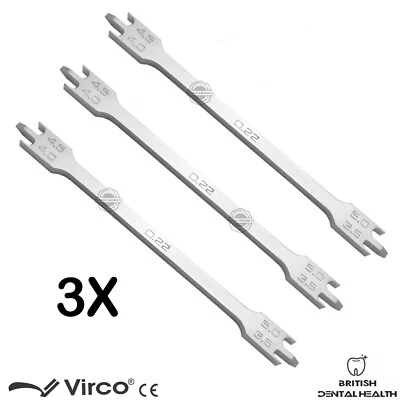 Dentaire Support Positionneur Mesure Support Hauteur Jauge 22mm Orthodontique 3X - Photo 1/4