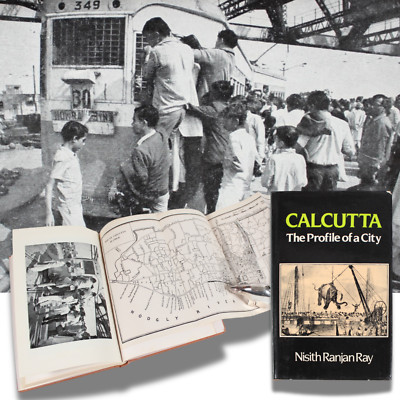 India Calcutta Kolkata Urban History 1986 Map Cultural Capital Statistics City