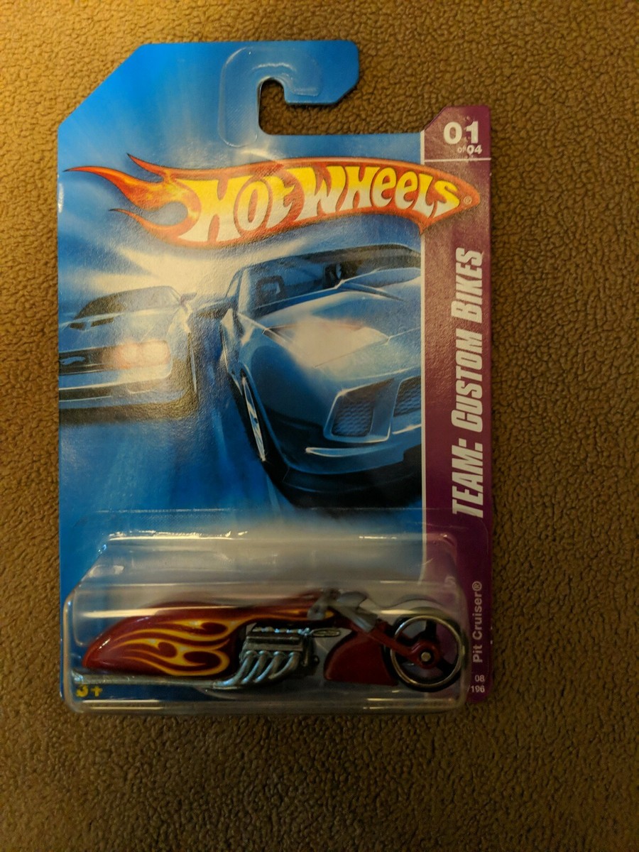 Hot Wheels team: custom bikes 01 of 04 pit cruiser BRAND NEW | eBay