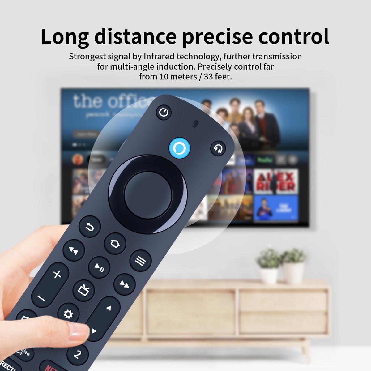G25N8L Remote Control For Amazon Alexa Fire TV Pro 840268958336