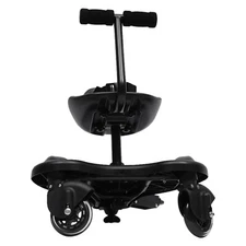 Max Load 25kg Glider Board Baby Stroller Kid Board Buggy Wheeled Board w/ Seat