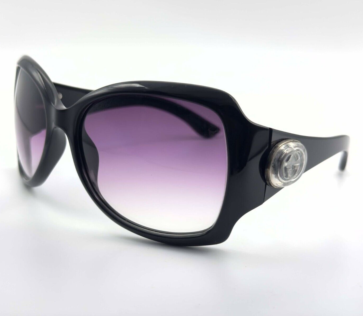 Gucci Women’s Oversized Black Tinted Sunglasses, silver GG logo - GG2938 Gucci Oversized Gray Sunglasses for Women for sale | eBay main image 4