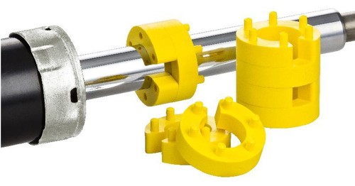 Federwegsbegrenzer Yellow Stick 22mm Set 8x Federwegbegrenzer universell passend - Picture 2 of 2