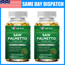 Saw Palmetto - Premium Prostate Health Support Supplement for Men 240 Capsules