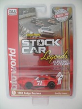Auto World Xtraction HO Slot Car: 1969 Dodge Daytona, Bobby Isaac 71, MOC
