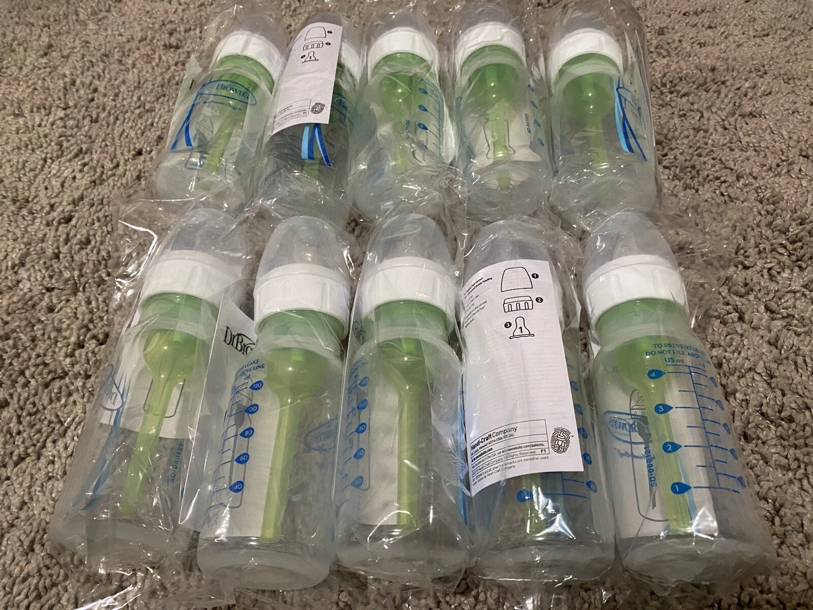 NEW 20 Dr. Brown’s Options+ Anti-Colic Baby Bottle