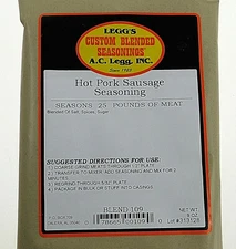 HOT #109 Old Plantation Breakfast Pan Sausage Seasoning AC Legg TEN BAGS 250LBS