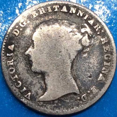 Great Britain Four Pence 1843 Groat Victory silver - Picture 3 of 8