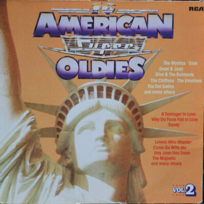 LP Dion & The Belmonts, The Del-Satins, The Chiffons, a.o. 16 American Super Ol